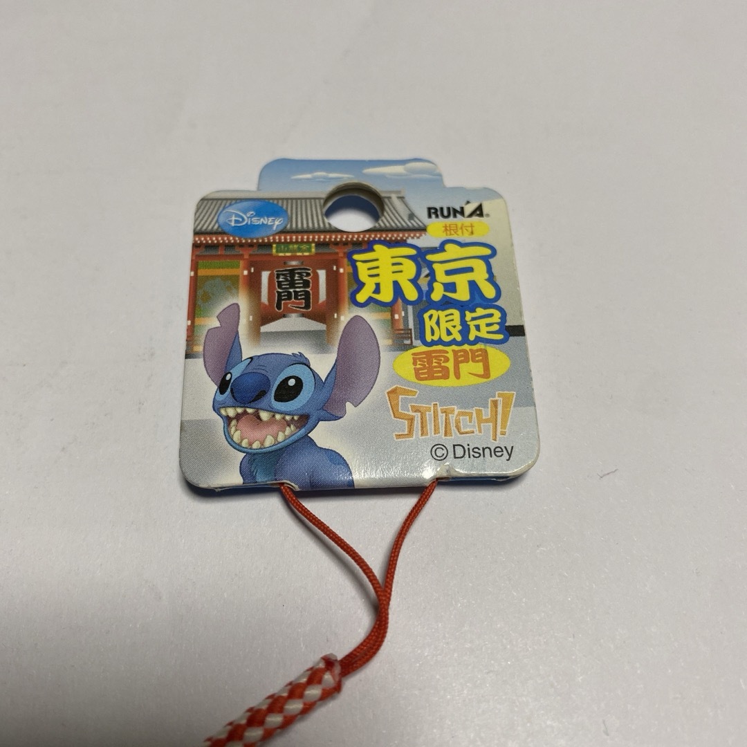 Disney - 東京限定 雷門 スティッチ 根付 キーホルダー Disney - 東京限定 雷門 スティッチ 根付 キーホルダー