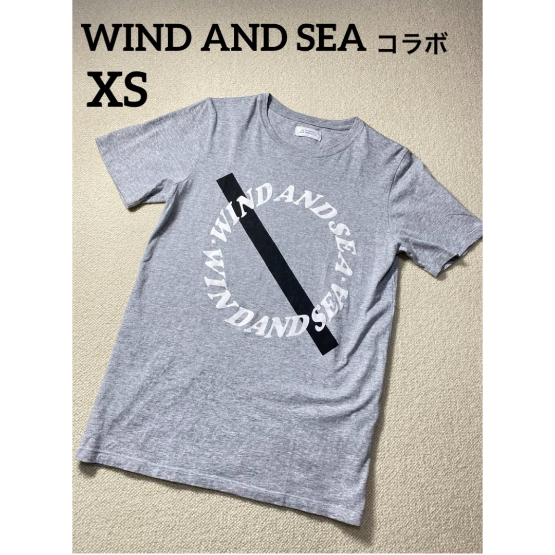 WIND AND SEA(ウィンダンシー)のWIND AND SEA × SATURDAYS SURF XS コラボ 美品 メンズのトップス(Tシャツ/カットソー(半袖/袖なし))の商品写真