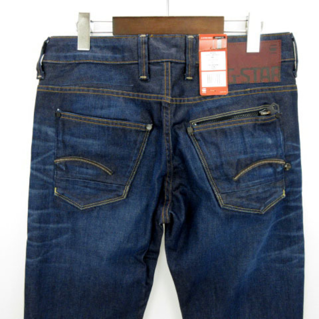 G-STAR RAW(ジースター)の未使用品 ジースターロウ デニム パンツ USED加工 ヒゲ インディゴ W30 メンズのパンツ(デニム/ジーンズ)の商品写真