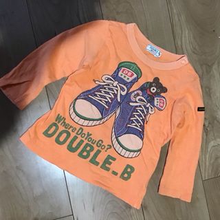 ダブルビー(DOUBLE.B)のmikihouse☆DOUBLE-B☆長袖Tシャツ☆80㎝(Ｔシャツ)