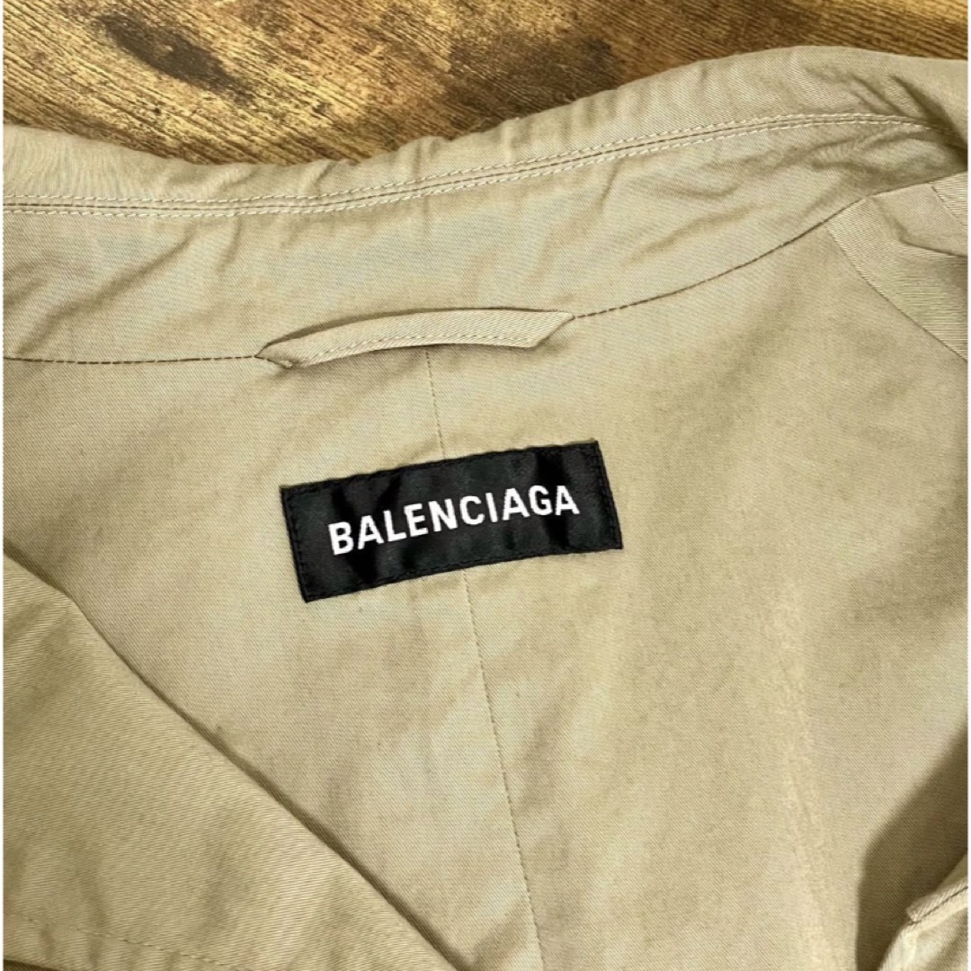 Balenciaga(バレンシアガ)のBalenciaga(バレンシアガ)オーバーサイズコート メンズのジャケット/アウター(ステンカラーコート)の商品写真