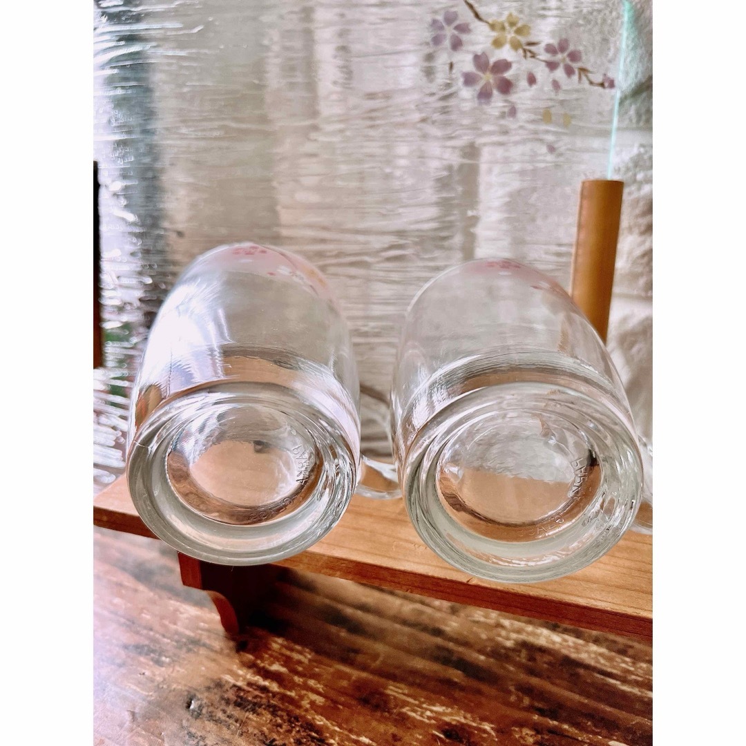 【PARKA GLASS】桜 宴 セット オードブルプレート＆ジョッキ２個 ペア インテリア/住まい/日用品のキッチン/食器(食器)の商品写真