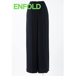 ENFOLD - 【ENFOLD】24AW ELASTIC WIDE TROUSERS