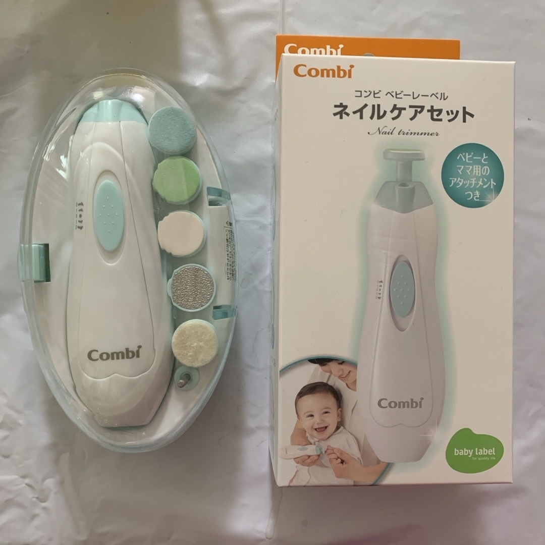 combi(コンビ)のベビーレーベル ネイルケアセット アイスミント コンビ Combi ネイルケア( キッズ/ベビー/マタニティの洗浄/衛生用品(爪切り)の商品写真