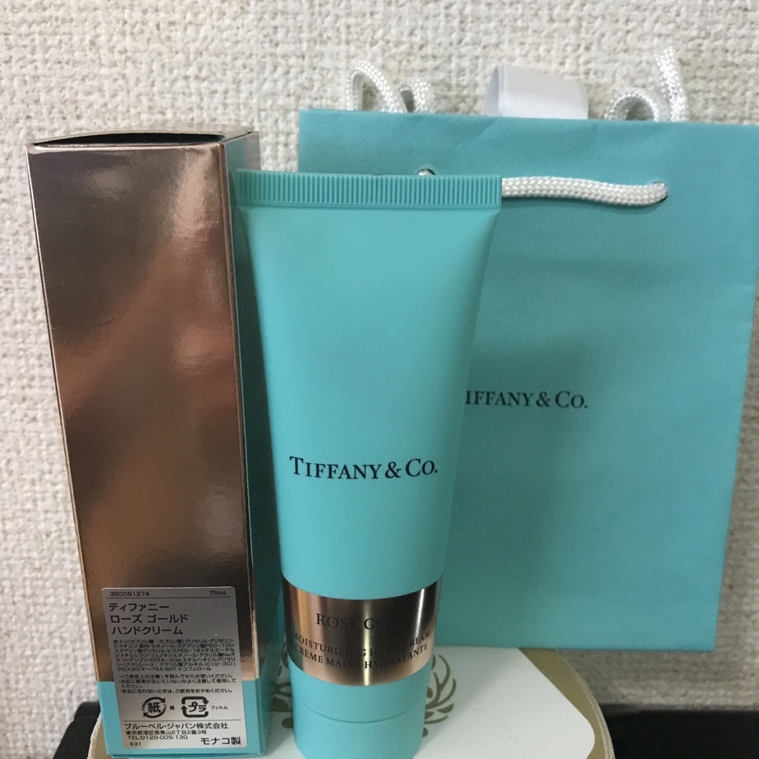 Tiffany & Co. - Tiffany ローズゴールドハンドクリームの通販 Tiffany & Co. - Tiffany ローズゴールドハンドクリームの通販