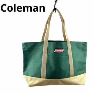 Coleman - Coleman トートバッグ 緑 グリーン  キャンプ 大容量 エコバッグ