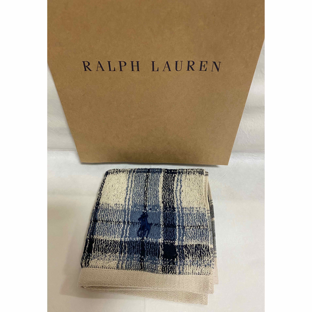 Ralph Lauren(ラルフローレン)のラルフローレン　タオルハンカチ　⭐️2 レディースのファッション小物(ハンカチ)の商品写真