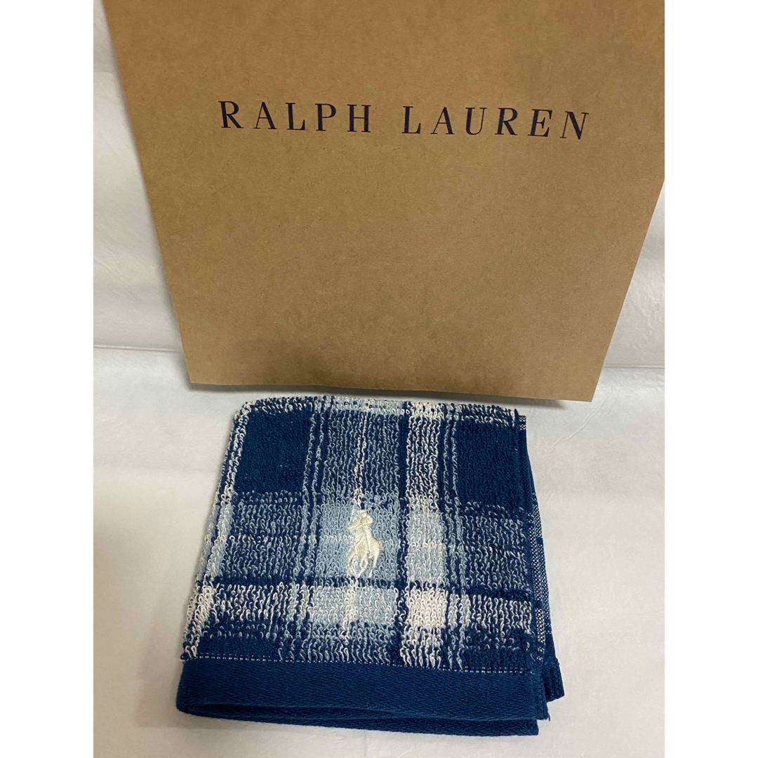 Ralph Lauren(ラルフローレン)のラルフローレン　タオルハンカチ　⭐️2 レディースのファッション小物(ハンカチ)の商品写真