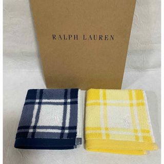 ラルフローレン(Ralph Lauren)のラルフローレン　タオルハンカチ　⭐️3(ハンカチ)