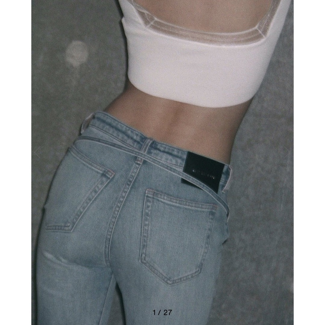 Alexander Wang(アレキサンダーワン)のmeltthelady⭐︎denim2メルトザレディ絢着用ルセラフィム着用 レディースのパンツ(デニム/ジーンズ)の商品写真