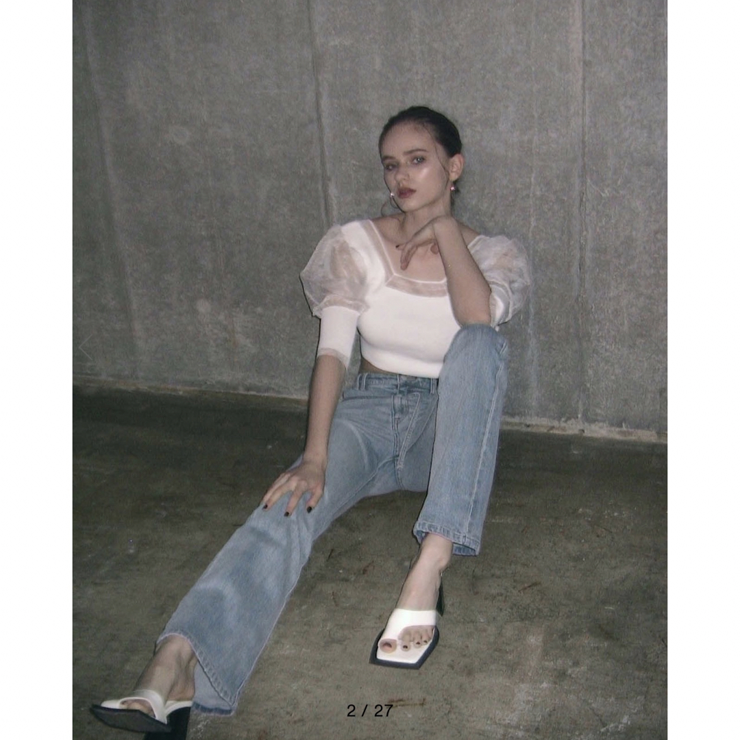 Alexander Wang(アレキサンダーワン)のmeltthelady⭐︎denim2メルトザレディ絢着用ルセラフィム着用 レディースのパンツ(デニム/ジーンズ)の商品写真