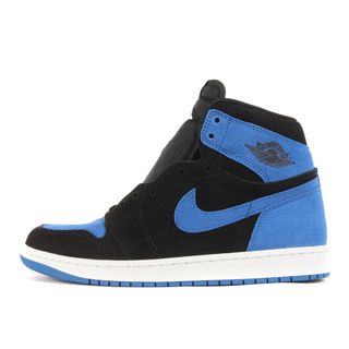 ナイキ(NIKE)の新品 NIKE ナイキ サイズ:28.0cm AIR JORDAN 1 RETRO HIGH OG ROYAL REIMAGINED(DZ5485-042) エアジョーダン1 レトロ ハイ ロイヤル リイマジンド ブラック ロイヤルブルー US10 ハイカット スニーカー シューズ 靴【メンズ】(スニーカー)