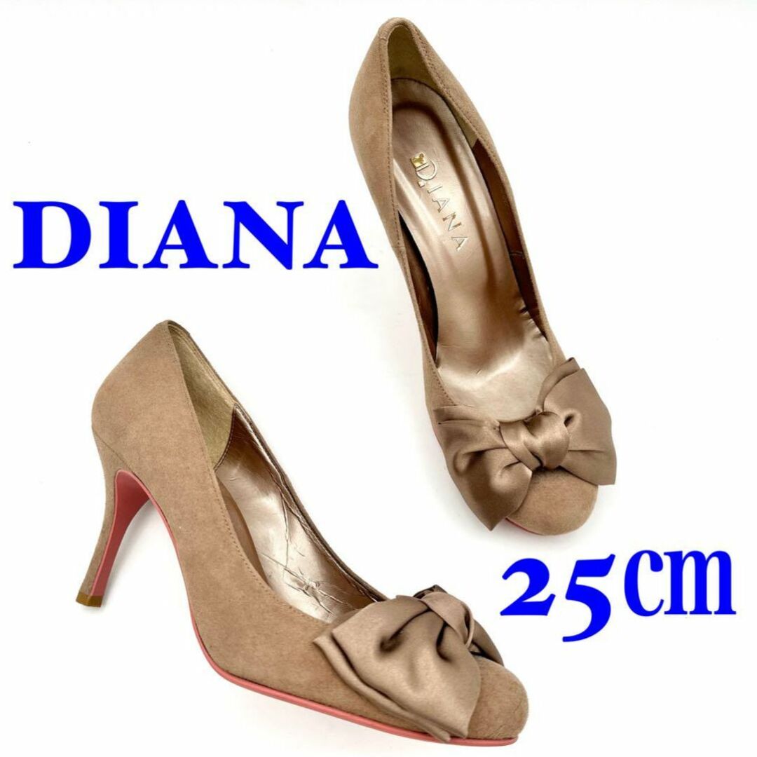 DIANA(ダイアナ)のDIANA ダイアナ ハイヒール リボン 25㎝ レディースの靴/シューズ(ハイヒール/パンプス)の商品写真