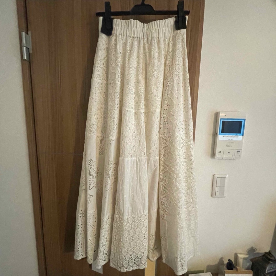 Ameri VINTAGE(アメリヴィンテージ)のset販売 PATCHWORK LACE ZIPTOP & SKIRT レディースのレディース その他(セット/コーデ)の商品写真