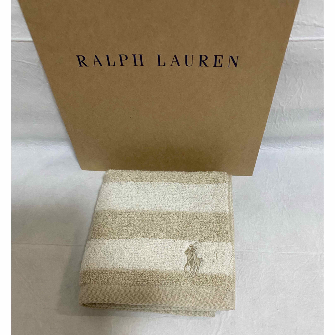 Ralph Lauren(ラルフローレン)のラルフローレン　タオルハンカチ　⭐️4 レディースのファッション小物(ハンカチ)の商品写真