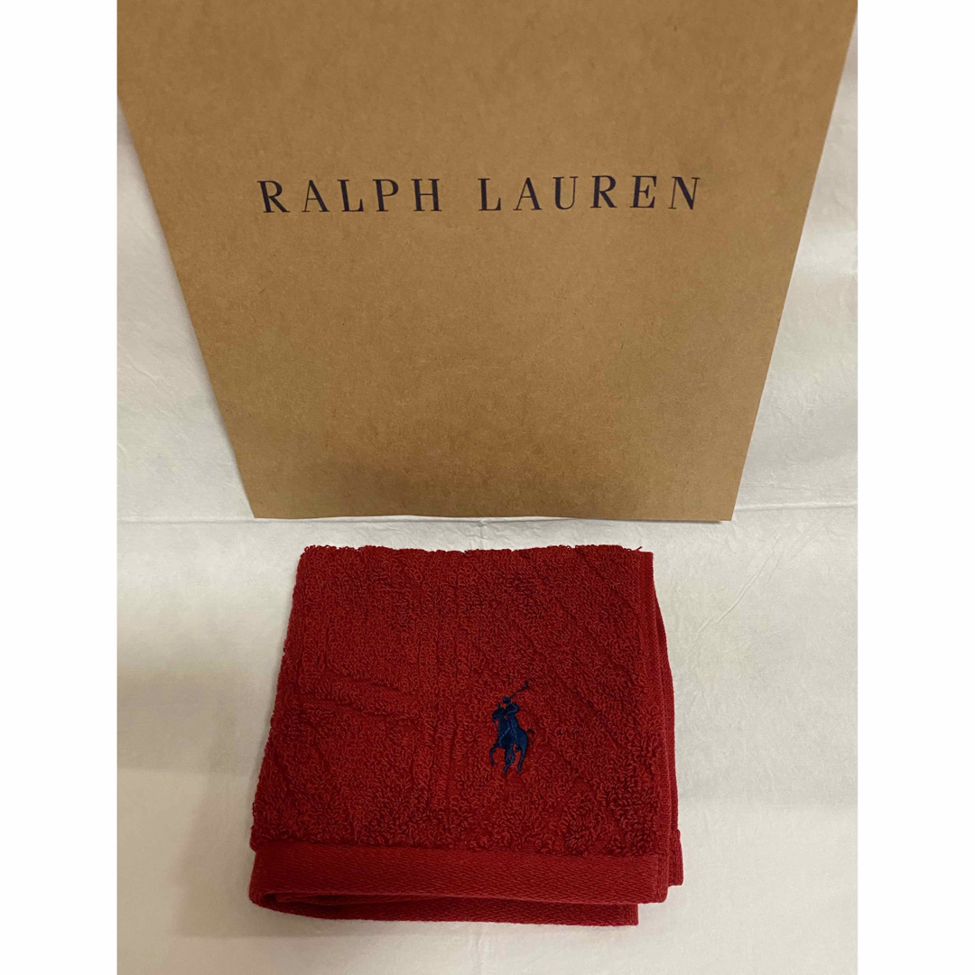 Ralph Lauren(ラルフローレン)のラルフローレン　タオルハンカチ　⭐️4 レディースのファッション小物(ハンカチ)の商品写真