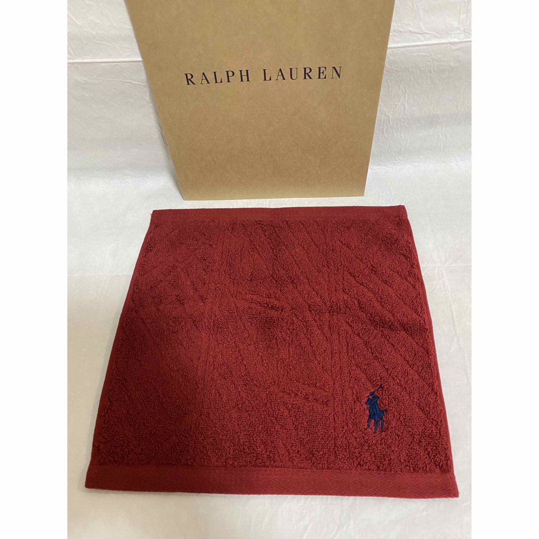 Ralph Lauren(ラルフローレン)のラルフローレン　タオルハンカチ　⭐️4 レディースのファッション小物(ハンカチ)の商品写真