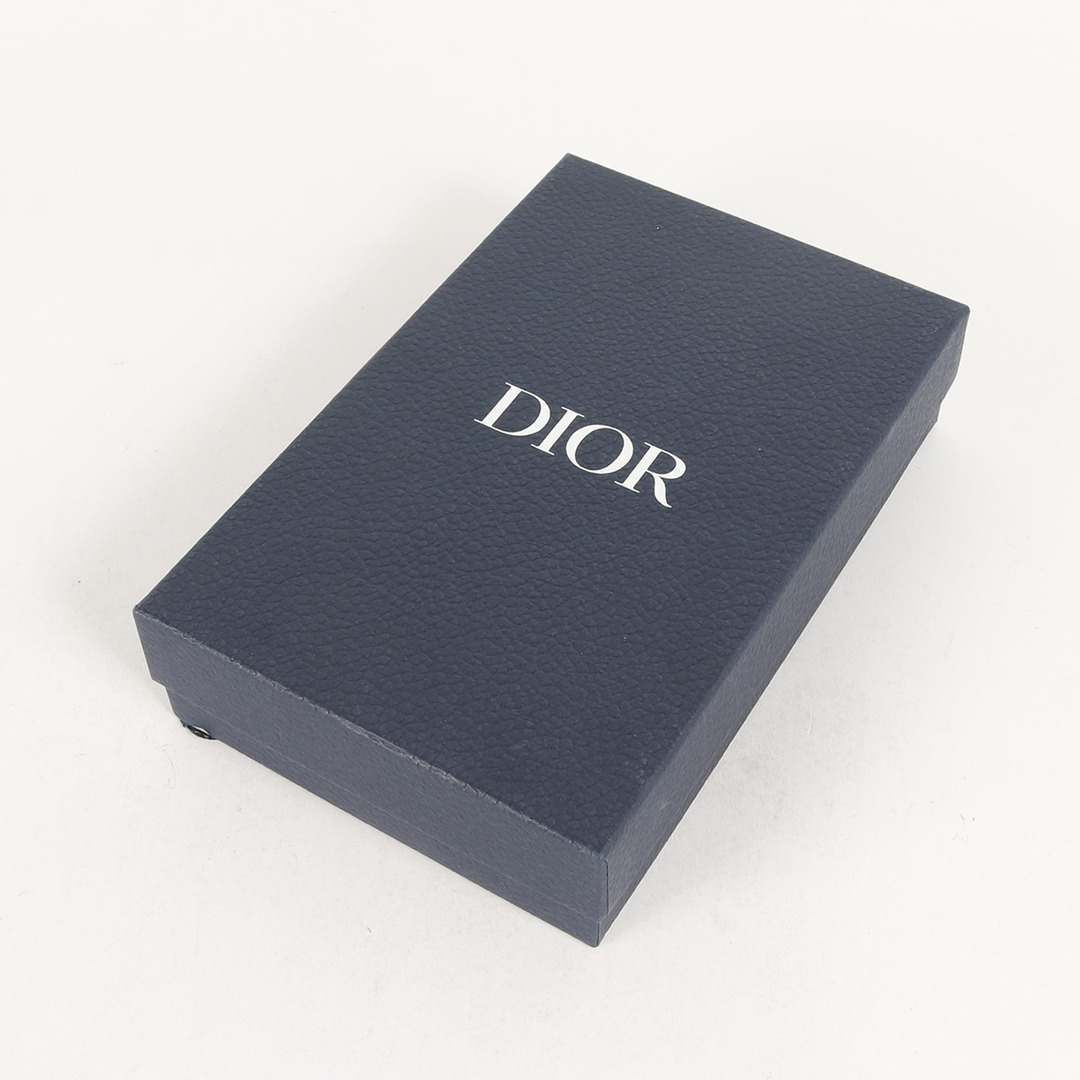 DIOR HOMME(ディオールオム)のDior HOMME ディオールオム 近年モデル CD Diamond キャンバス ロング ジップ ウォレット / 長財布 ジッピー ライトグレー イタリア製 ラグジュアリー ブランド【メンズ】【中古】 メンズのファッション小物(長財布)の商品写真