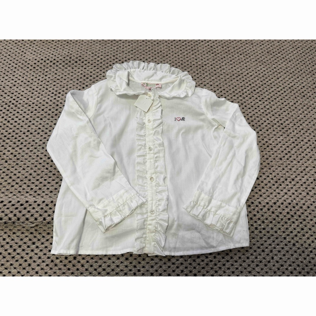 Bonpoint(ボンポワン)の【bonpoint】新品ブラウス　タグ付き キッズ/ベビー/マタニティのキッズ服女の子用(90cm~)(ブラウス)の商品写真