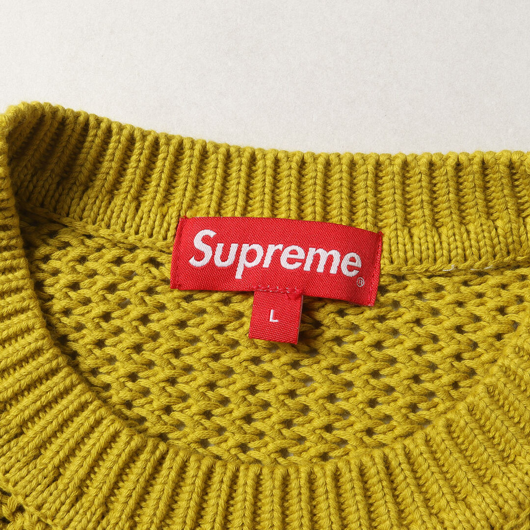 Supreme - 美品 Supreme シュプリーム ニット サイズ:L 22SS スモール 