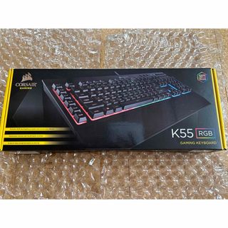 Corsair K55 RGB マクロボタン付き ゲーミングキーボード iCUE(PC周辺機器)