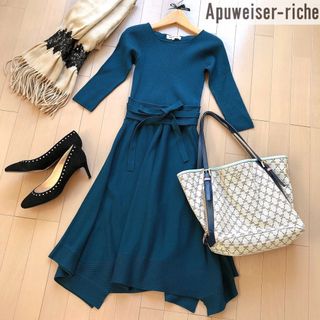 Apuweiser-riche - Apuweiser-riche 素敵色❤︎レディなお出かけ 青 緑 アルページュ