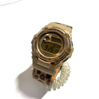 ベビージー(Baby-G)のCASIO Baby-g ベビージー レオパード ヒョウ柄 レディース 腕時計(腕時計)