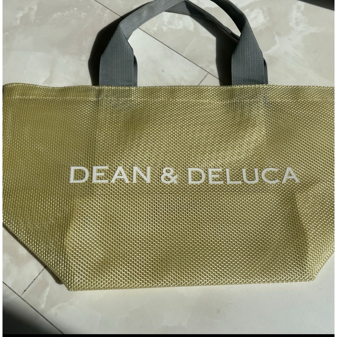 DEAN & DELUCA(ディーンアンドデルーカ)のDEAN & DELUCA メッシュトート　シトラスイエロー　S レディースのバッグ(トートバッグ)の商品写真