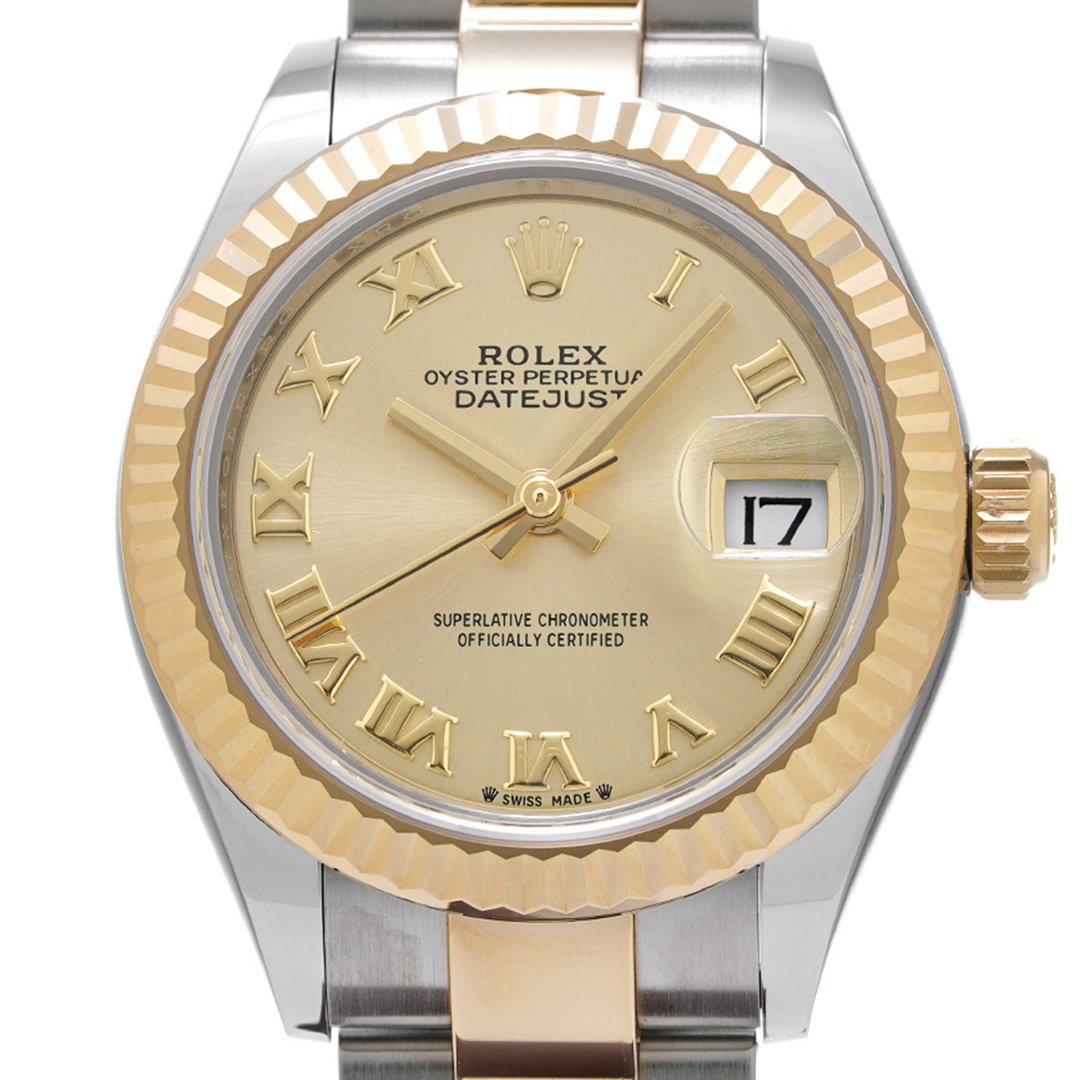 ROLEX(ロレックス)の中古 ロレックス ROLEX 279173 ランダムシリアル シャンパン レディース 腕時計 レディースのファッション小物(腕時計)の商品写真