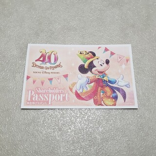 ディズニー(Disney)の【使用済み】ディズニー パスポートチケット(キャラクターグッズ)