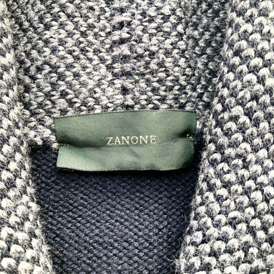 ZANONE(ザノーネ)の極上クオリティの最旬トレンドアイテム ZANONE 5Gダブルカーディガン メンズのトップス(ニット/セーター)の商品写真