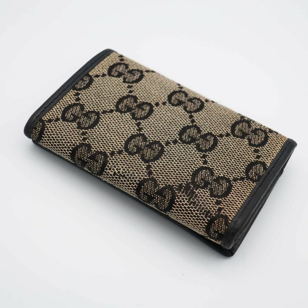 Gucci(グッチ)の正規品 グッチ Gucci 6連キーケース Key Case GGキャンバス 紺 レディースのファッション小物(キーホルダー)の商品写真