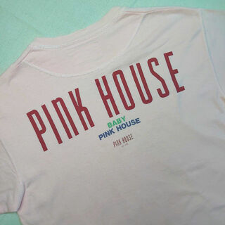 ピンクハウス(PINK HOUSE)のピンクハウス ロゴTシャツ Mサイズ ピンク(Tシャツ(半袖/袖なし))