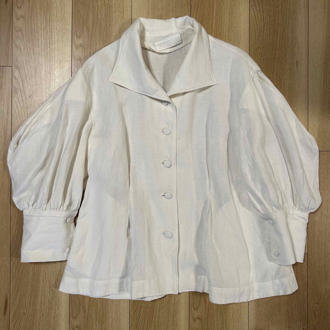 JOURNAL STANDARD(ジャーナルスタンダード)の【kengo】volume sleeve linen jacket レディースのジャケット/アウター(その他)の商品写真