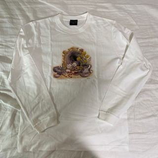 GU - ☆GUショート丈長袖Tシャツ部屋着Mの通販 by まきてぃ☆'s shop