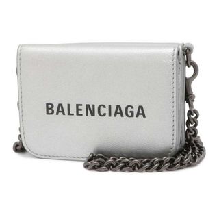 Balenciaga - バレンシアガ チェーンウォレット CASH ミニウォレット レザー 618145 BALENCIAGA 財布