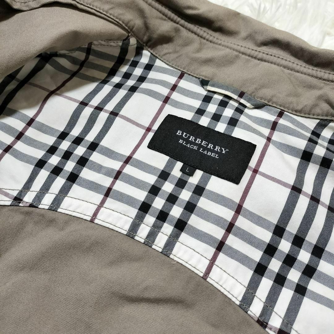 BURBERRY BLACK LABEL(バーバリーブラックレーベル)の229 バーバリー ブルゾン L  ベージュ  ジャケット メンズのジャケット/アウター(ブルゾン)の商品写真