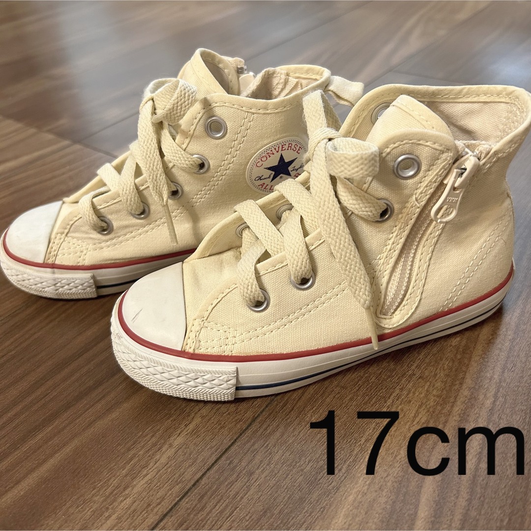 CONVERSE(コンバース)のコンバース　ハイカット　キッズスニーカー　17cm キッズ/ベビー/マタニティのキッズ靴/シューズ(15cm~)(スニーカー)の商品写真