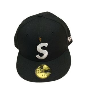 Supreme - ニューエラ シュプリーム ゴールドクロスロゴ 7 3/8