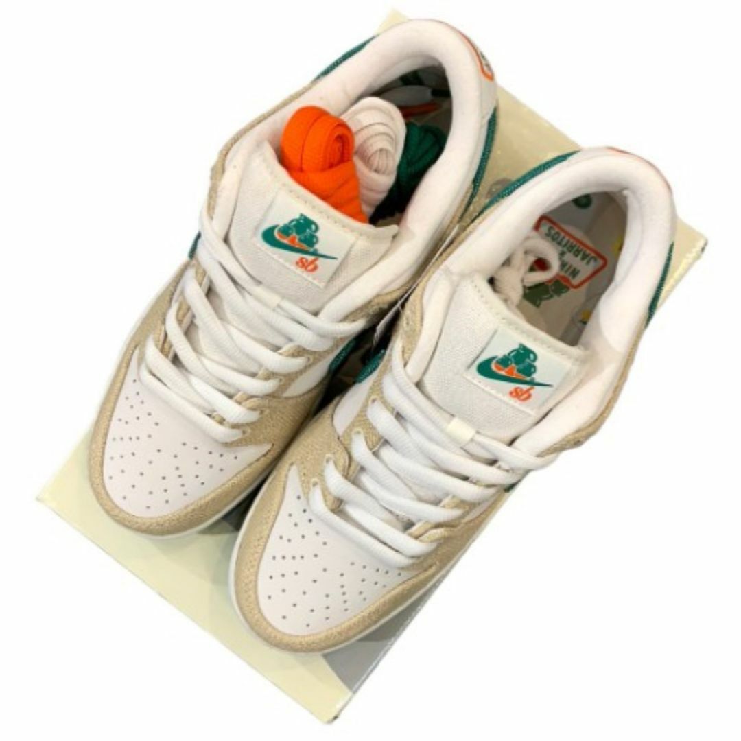 NIKE(ナイキ)のJarritos × NIKE SB Dunk Low "Phamtom/Safety Orange-Malachite" 【FD0860-001】26cm メンズの靴/シューズ(スニーカー)の商品写真