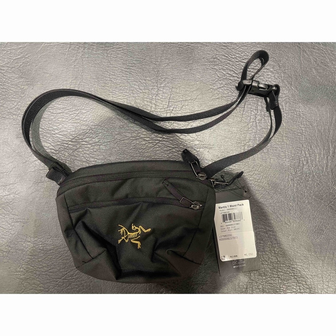 ARC'TERYX(アークテリクス)の【廃盤】ARC’TERYX / MANTIS1 Waist Pack Black メンズのバッグ(ショルダーバッグ)の商品写真