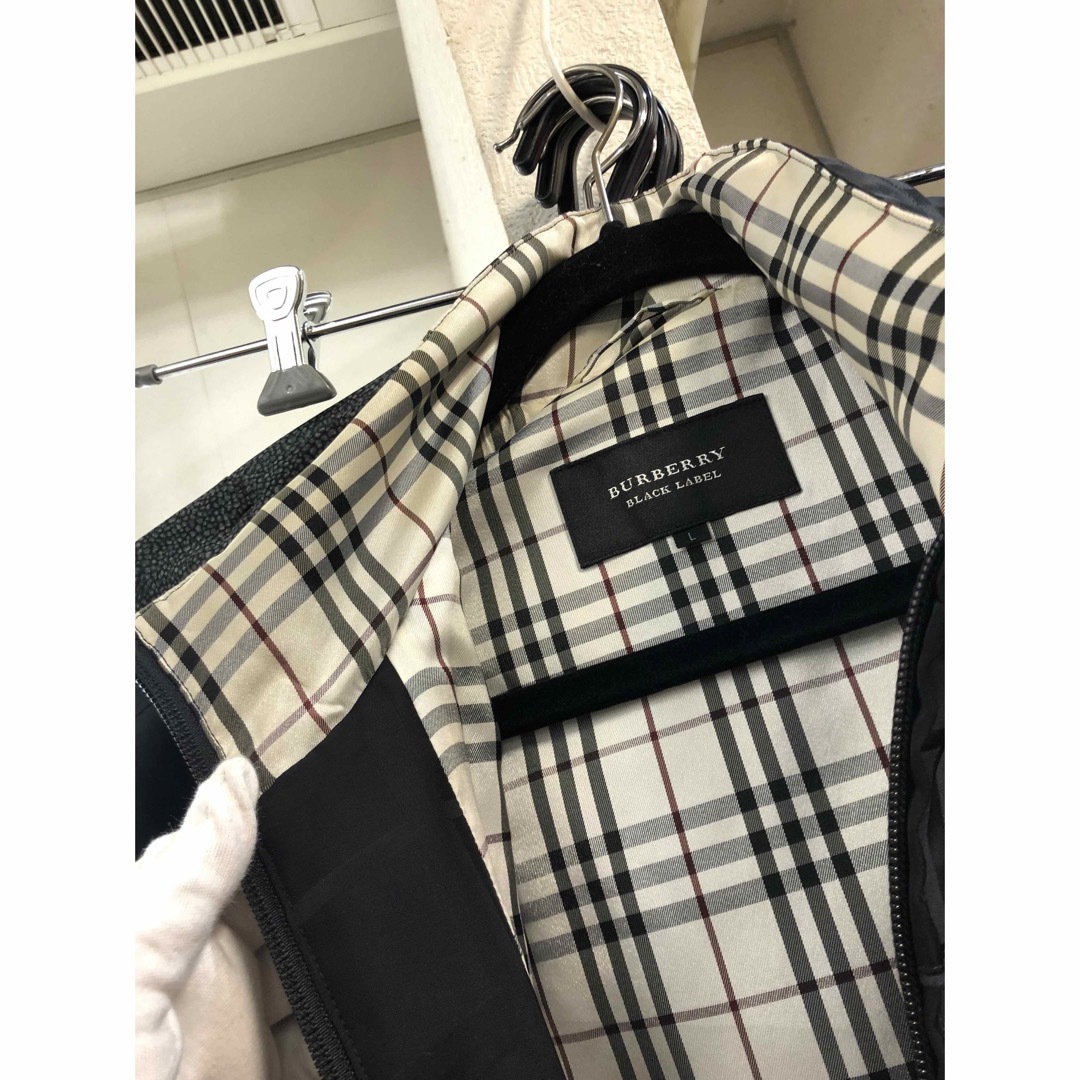 BURBERRY BLACK LABEL(バーバリーブラックレーベル)のバーバリーブラックレーベル　ジャンバー　ジップアップジャケット　18680915 メンズのジャケット/アウター(その他)の商品写真