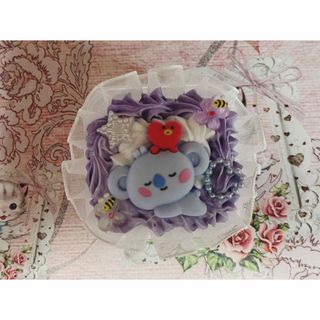 ハンドメイド　ホイップデコ　小物ミニ　フリル付　KOYA(雑貨)