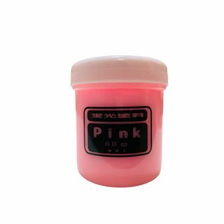 蛍光顔料　ピンク　粉末60g　送料込み　鈑金塗装(メンテナンス用品)