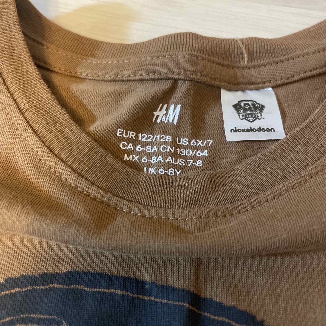H&M(エイチアンドエム)のパウパト チェイス Tシャツ キッズ/ベビー/マタニティのキッズ服男の子用(90cm~)(Tシャツ/カットソー)の商品写真
