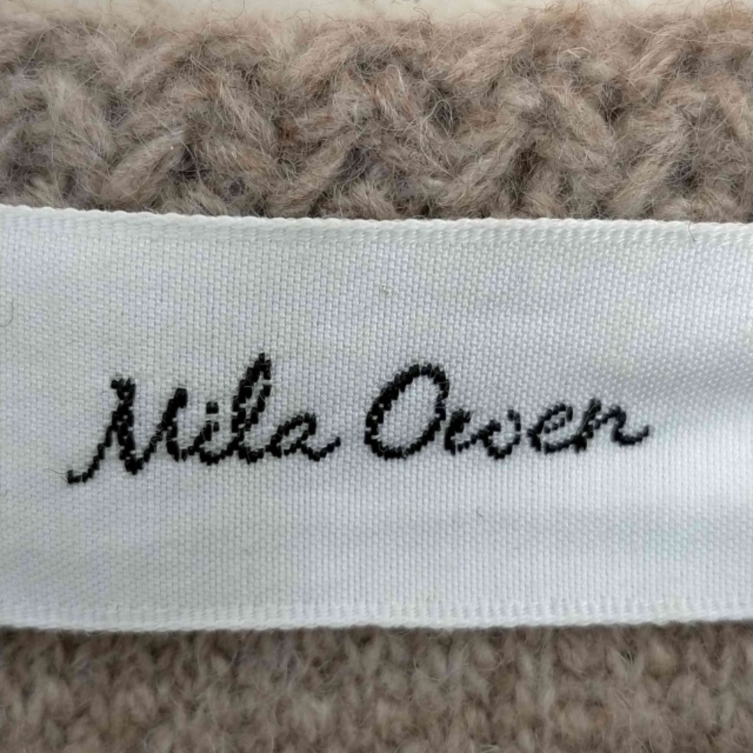 Mila Owen(ミラオーウェン)のMila Owen(ミラオーウェン) パイル編みショート丈金釦ニットジャケット レディースのジャケット/アウター(その他)の商品写真