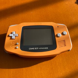 ゲームボーイアドバンス　GBA オレンジ(携帯用ゲーム機本体)