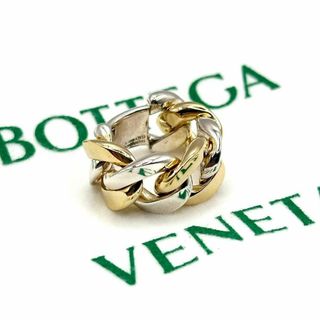 ボッテガヴェネタ(Bottega Veneta)の【新品未使用】BOTTEGA VENETA 指輪　リング　チェーン　シルバー(リング(指輪))