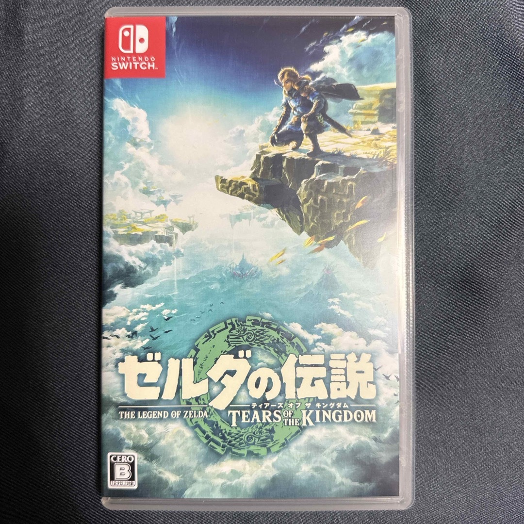 ゼルダの伝説　ティアーズ オブ ザ キングダム エンタメ/ホビーのゲームソフト/ゲーム機本体(家庭用ゲームソフト)の商品写真