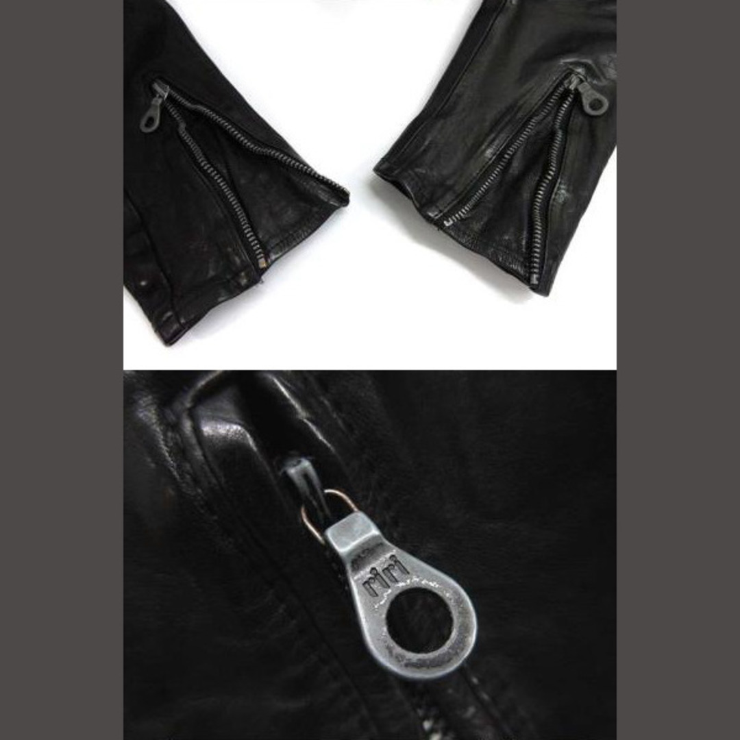 イサムカタヤマバックラッシュ EL DIABLO レザー ライダース ジャケット メンズのジャケット/アウター(ライダースジャケット)の商品写真